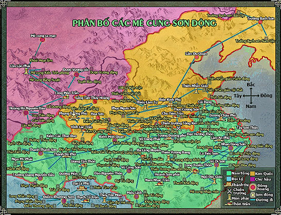 Bản đồ game Võ Lâm Truyền Kỳ (JX1)