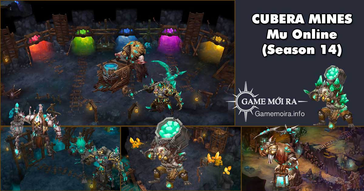 Hướng dẫn bản đồ Cubera Mines game Mu Online