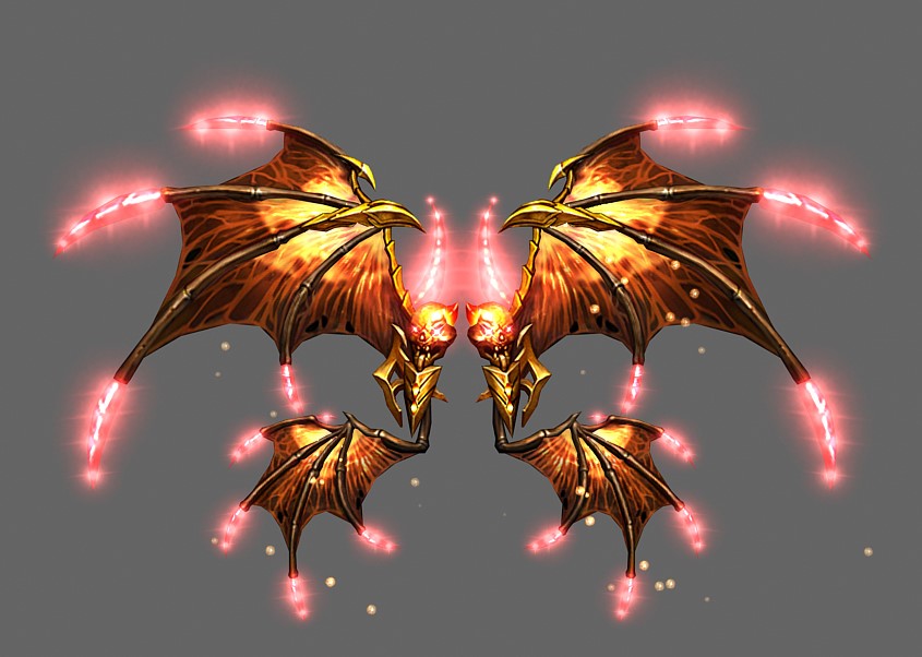 Wings of Flame God - Wing 4 - Mu Online