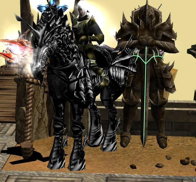 Dark Horse - Nhân vật Chúa Tể (DarkLord) game Mu Online