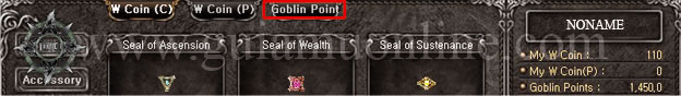 Use your Goblin Points in mu online