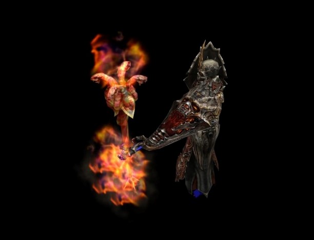 Flame of God of Darkness Mu Online